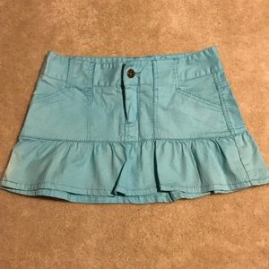 Paris Blues light blue mini skirt